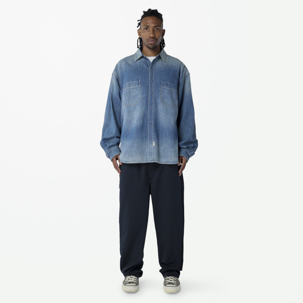 MADNESS AGING NEP DENIM WORK SHIRT | MADNESS